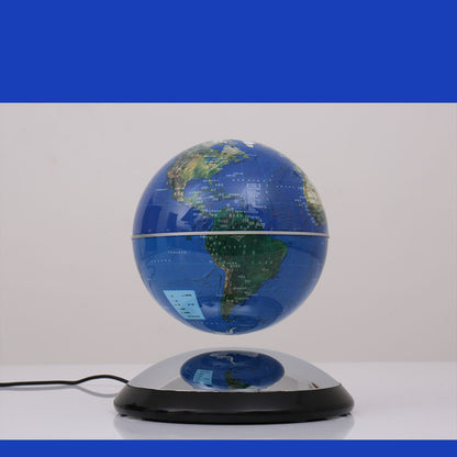 6-inch Magnetic Levitating Globe — Mirror Base Office Ornament (Patented Design)