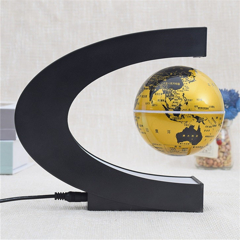 Maglev Globe Ornaments New Strange Black Technology High-end Creative Decorations Home Birthday Gift Accompanying Gift