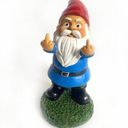 Holiday Christmas Gnome Resin Sculpture