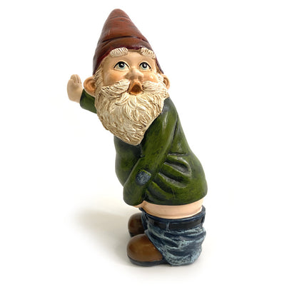 Holiday Christmas Gnome Resin Sculpture