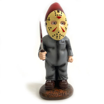 Holiday Christmas Gnome Resin Sculpture